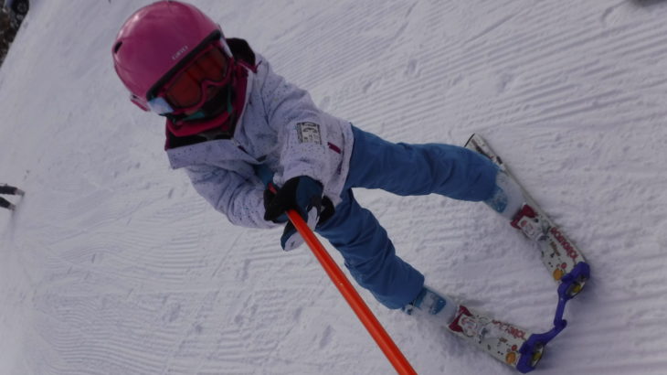パパスキーヤーの子供スキー教室「初級編③滑り方よりまず止まり方!!最初に教える３つの止まり方」
