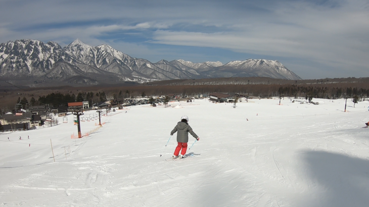 パパスキーヤーの子供スキー教室「中級編③低速で急斜面を滑れるようになるための練習方法」