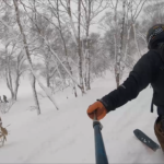 パパスキーヤーのスキーログ「20/1/25 ニセコひらふの極楽リフトで林間コースを回す」